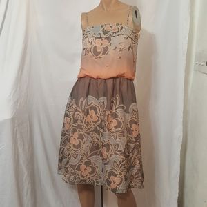 New BCBGIRLS SPAGHETTI STRAP W/BEAD DRAPE BAND